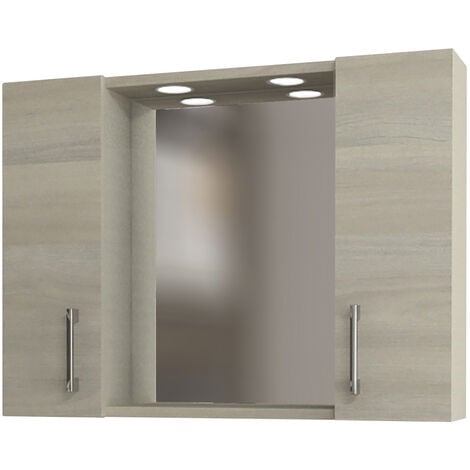 CAPALDO SPECCHIO DA BAGNO 960 A 2 ANTE ROVERE GRIGIO