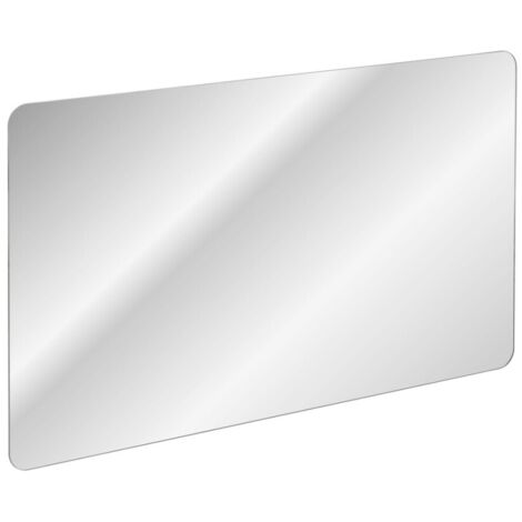 Specchio da bagno rettangolare 120x70 cm senza cornice design