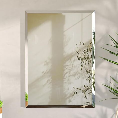 Specchio da Bagno Rettangolare Minimalista Ingresso 40x50cm