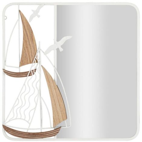 Specchio da Muro Adriatico cm 60X4,4X60 - ADRIATIC