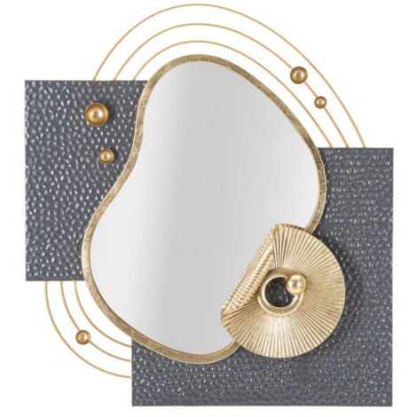 Specchio da Muro Arte 80x72,4 cm - WOODY