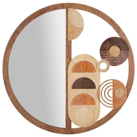 Specchio da Muro Blocco cm diam 80X3 - BLOCK