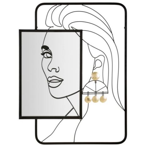 Specchio da Muro cm 64,8X3,8X85 - ELEONOR