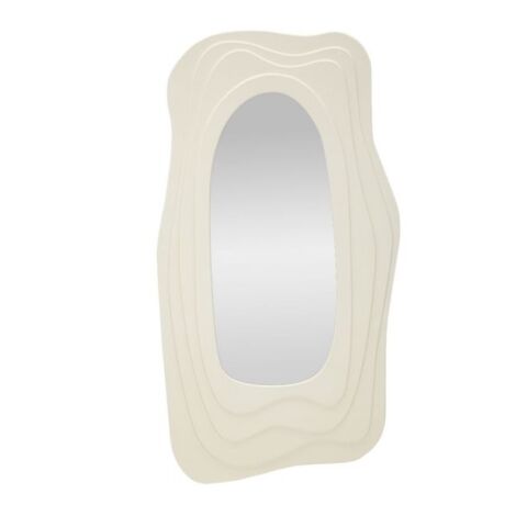 SPECCHIO DA MURO DAFNE BIANCO CM 90X4X165