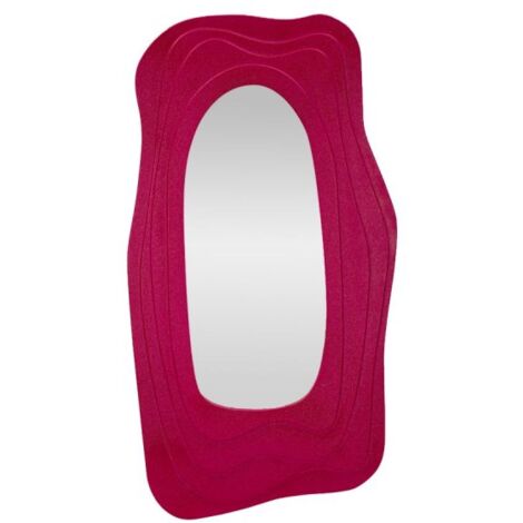 SPECCHIO DA MURO DAFNE FUXIA CM 90X4X165