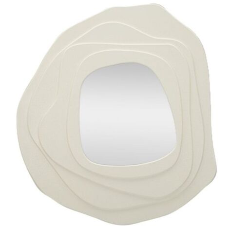 SPECCHIO DA MURO DALIA BIANCO CM 90X4X97
