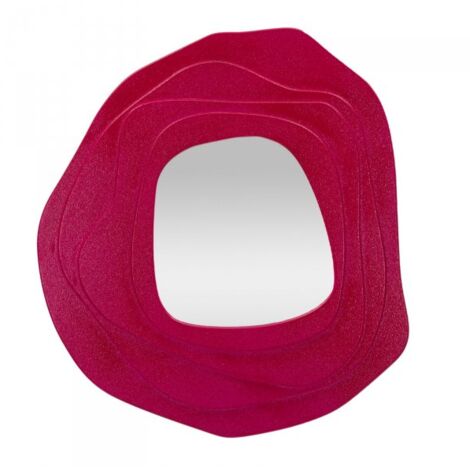 SPECCHIO DA MURO DALIA FUXIA CM 90X4X97