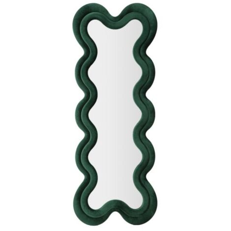 SPECCHIO DA MURO MONICA VERDE CM 58X4X160