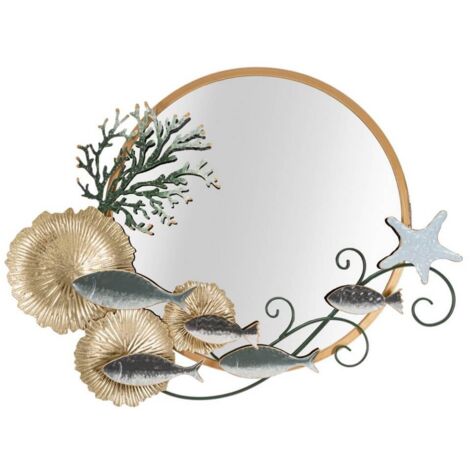 Specchio da Muro Pesce 88,9x65,4 cm - LOVIS