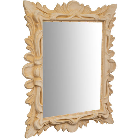 Specchio da parete 145x115x10 cm Specchio grande da parete Specchio da parete lungo Specchio camera da letto Shabby