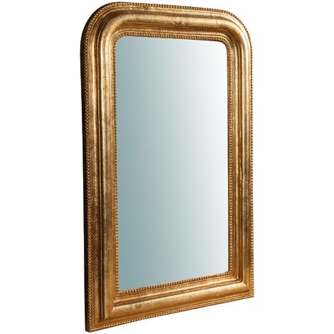 Specchio da parete 81x52x5 cm Specchio ingresso dorato Specchio vintage