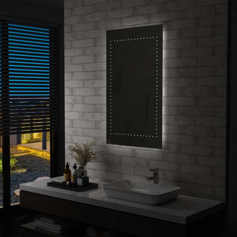 Specchio da Parete a led per Bagno 60x100 cm - Vidaxl