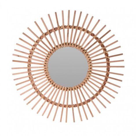 Specchio da parete con cornice decorativa Ø 78 cm