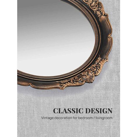 Specchio da parete decorativo, specchi appesi vintage per l'arredamento del comò del soggiorno