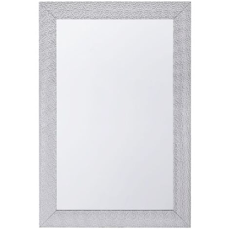 Specchio da parete in color argento 61 x 91 cm Mervent