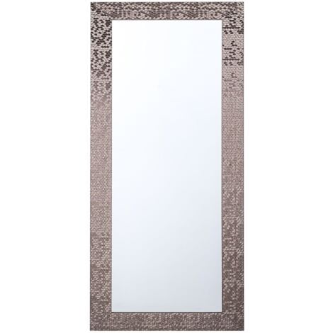 Specchio da parete in marrone 50 x 130 cm Marans