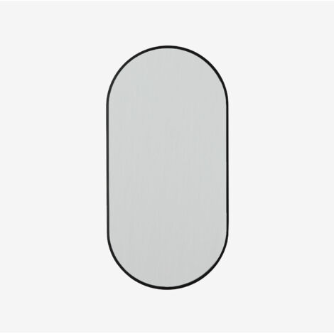 Specchio da parete ovale in alluminio 35x70 cm Elbert SKLUM            