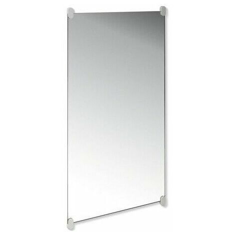 Specchio da parete SERIE 801 con supporto verde mela