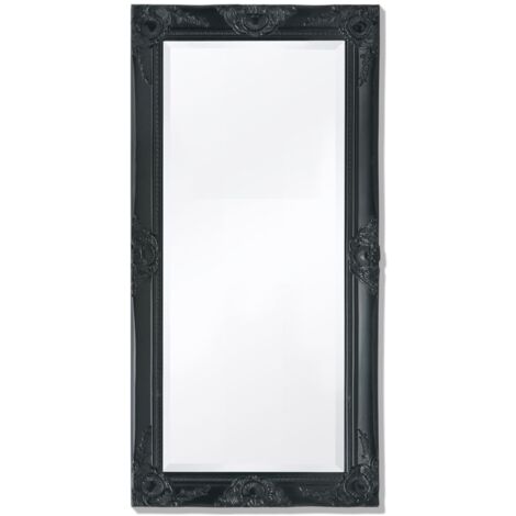 vidaXL Specchio da Parete a Muro Stile Barocco con Ganci 140 x 50 cm Colori Vari