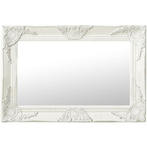 vidaXL Specchio da Parete Stile Barocco in Diversi Colori e Diverse Dimensioni