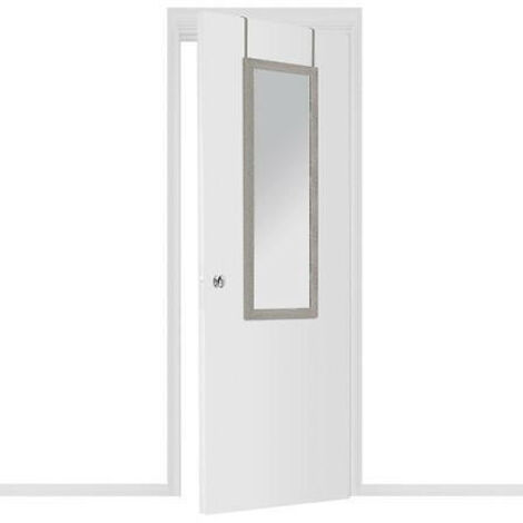 SPECCHIO DA PORTA 35x109 cm GRIGIO elegante