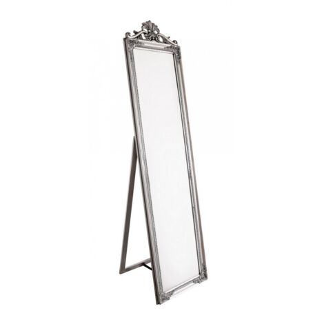 Specchio da Terra Argentato Stile Classico H180 cm - HALL