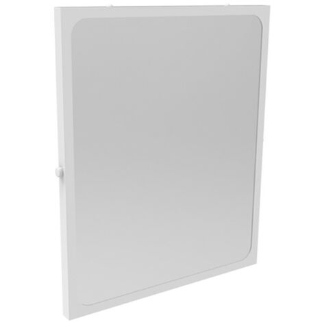 Specchio fisso da 46X56 cm bianco