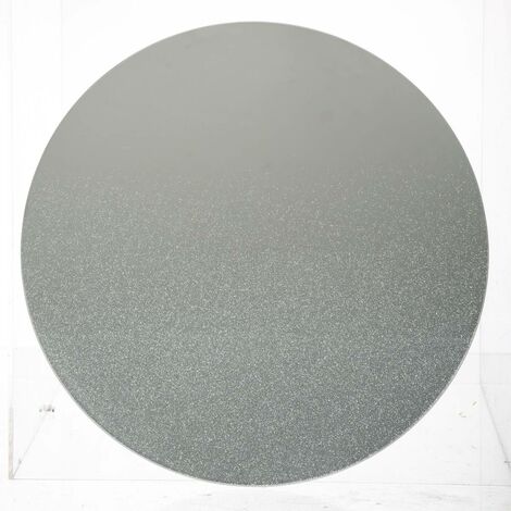 Specchio glitterato D.30cm argento - Feeric lights & christmas