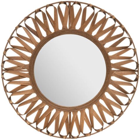 Specchio in bambù eve d93cm - Atmosphera créateur d'intérieur
