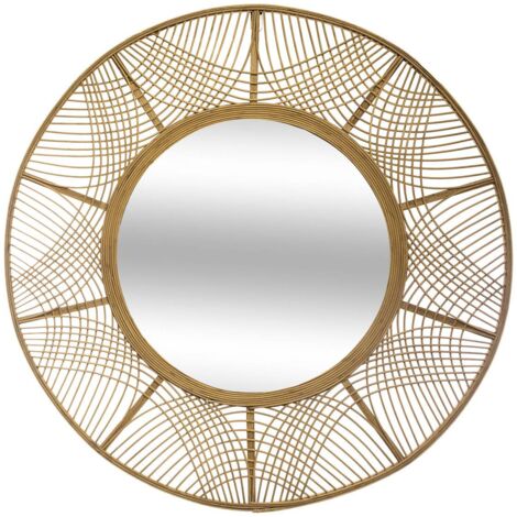 Specchio in bambù Ina D89cm - Atmosphera créateur d'intérieur