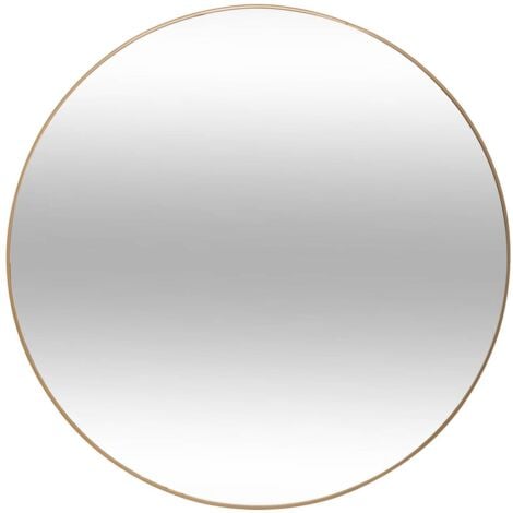 Specchio in metallo dorato alice d76cm - Atmosphera créateur d'intérieur