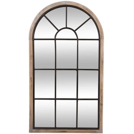 Specchio in metallo nero Zoé 60x107cm - Atmosphera créateur d'intérieur