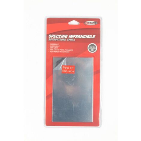 Specchio Infrangibile Retrovisore small per auto 20x12,6 cm