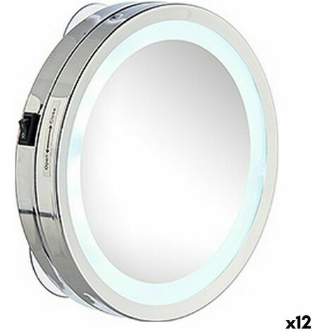 Specchio A Ventosa Ingrandimento Flessibile 10x Luce Led - Temu Italy