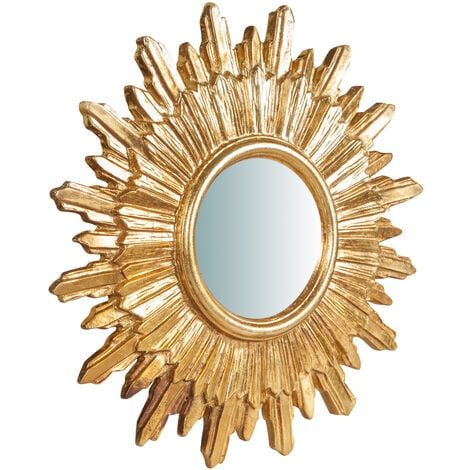 specchio ingresso cornice barocco oro 62x62 cm Made in Italy Specchi  decorativi da parete Specchio barocco