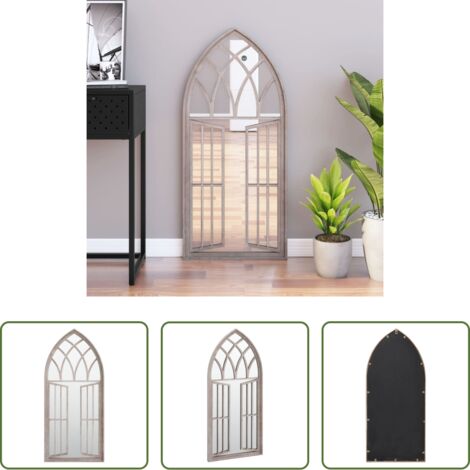 Specchio interno -  Specchio Sabbia 100x45 cm in Ferro per Uso Interno