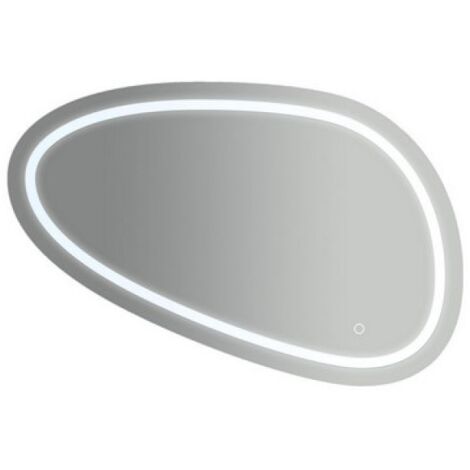 SPECCHIO LED MOD. CESARE LINEA VANITAS cm 80x45 - sp. 5 mm