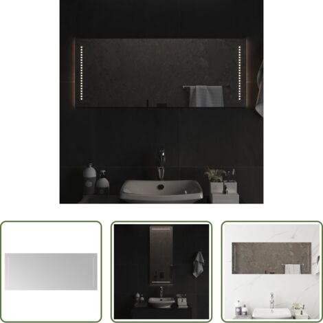 Specchio LED -  Specchio da Bagno con Luci LED 40x100 cm