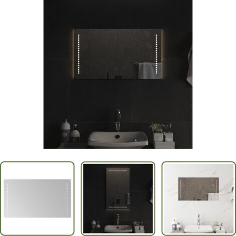 Specchio LED -  Specchio da Bagno con Luci LED 40x70 cm