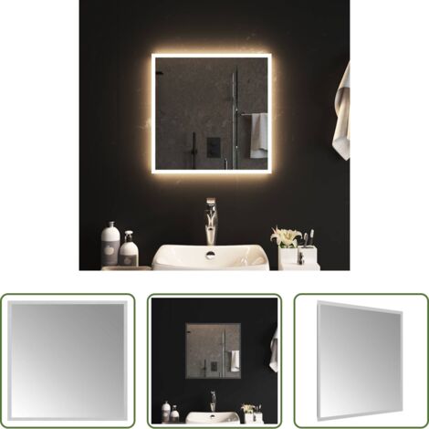 Specchio LED -  Specchio da Bagno con Luci LED 50x50 cm