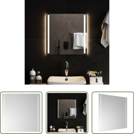 Specchio LED -  Specchio da Bagno con Luci LED 50x50 cm