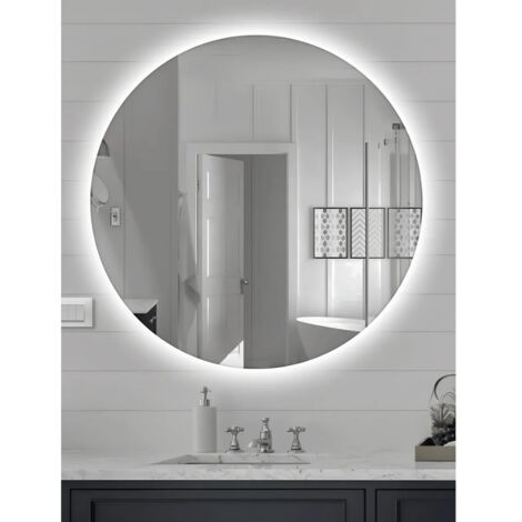 SPECCHIO LED TONDO  IP55 D.70CM 25W.