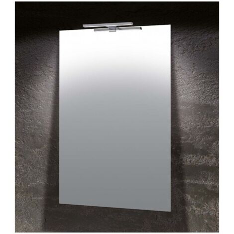 SPECCHIO LUCE A FILO 50X60CM CON LAMPADA LED 4W
