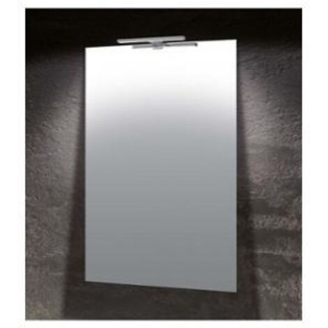 SPECCHIO LUCE A FILO 70X90CM CON LAMPADA LED 4W