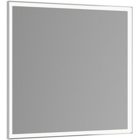 Specchio luminoso Royal Lumos 800 x 650 x 60 mm anodizzato argento KEUCO