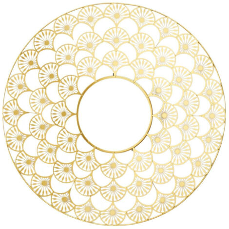 Specchio Mandala 70cm oro