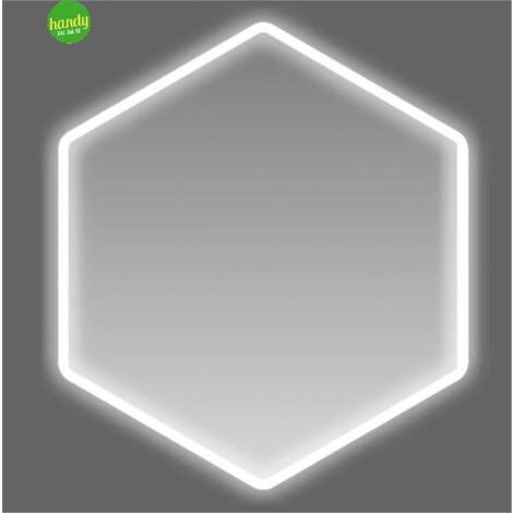 Specchio Mobo 62x70cm Cornice LED