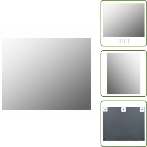 Specchio moderno - vidaXL Specchio Senza Cornice 100x60 cm in Vetro - Specchio da camera