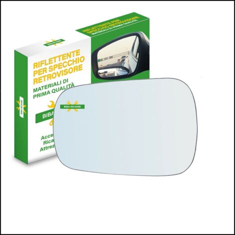 Specchio nudo adesivo lato guidatore per ford fusion (ju) solo dal 2002-2005
