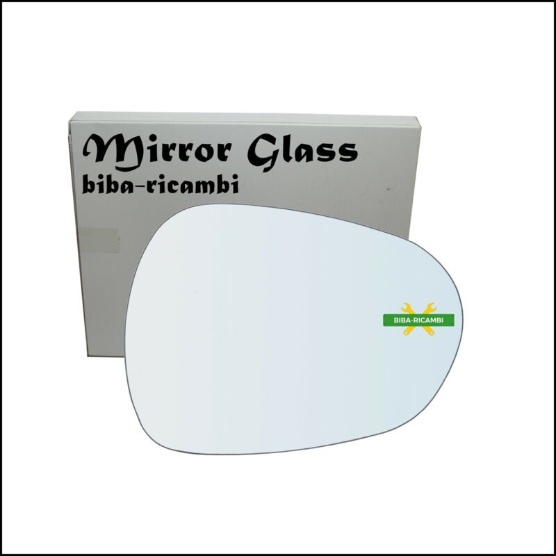 Specchio nudo adesivo lato passeggero per alfa romeo giulia (952) dal 2015